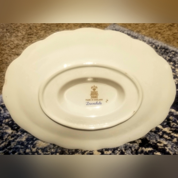Dovedale Booths, Made in England, Vintage Gravy Boat & Under Plate - Picture 4 of 7